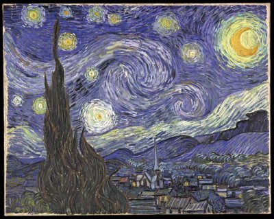 Starry Night by Vincent Van Gogh.